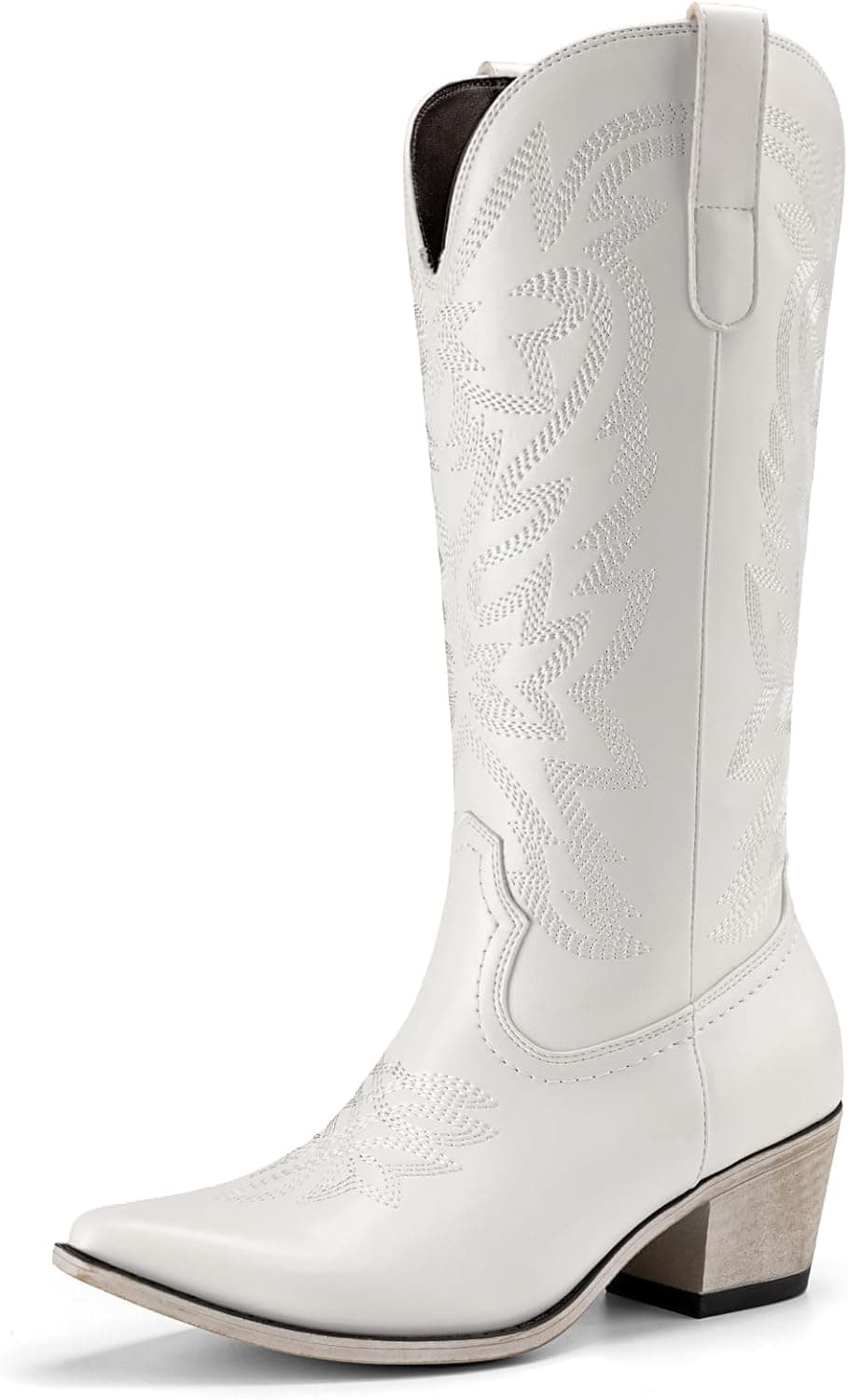 ATHLEFIT Cowboy Cowgirl Boots