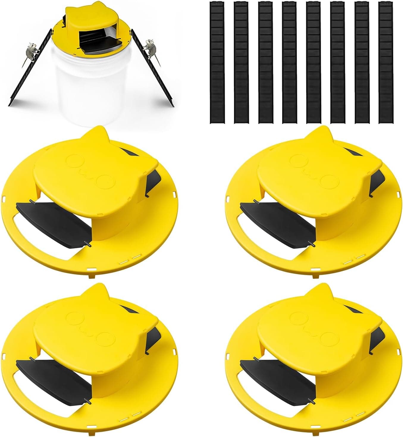 TECHNOHOM 4-Pack Mouse Trap — image 1