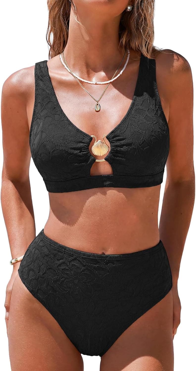 HANNA NIKOLE High Waisted Bikini Sets 2 Piece — image 1