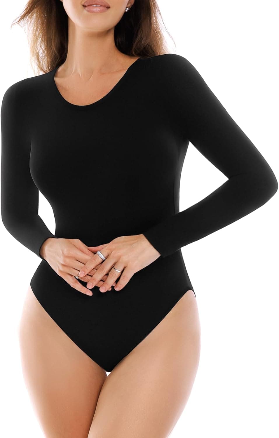 SINOPHANT Women Long Sleeve Bodysuits — image 1