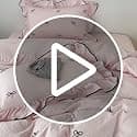 AMZTOP Pink Twin Size Duvet Cover Set with Bow,1 Duvet Cover with 2 Pillowcases,Cute Ruffled Comforter Cover with Corner Ties,3 Pcs Embroidery Aesthetic Coquette Bedding Set 68"×86" view 7