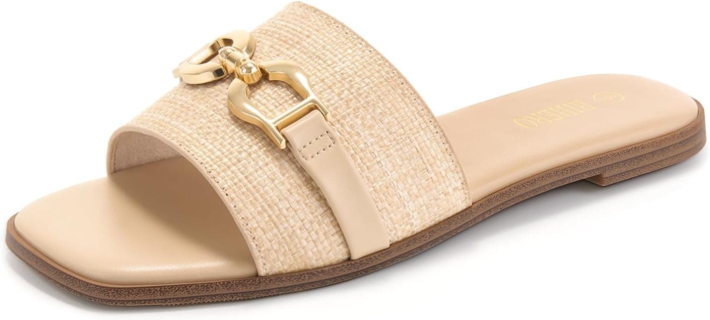 RIHERO Womens Flat Sandals — image 1
