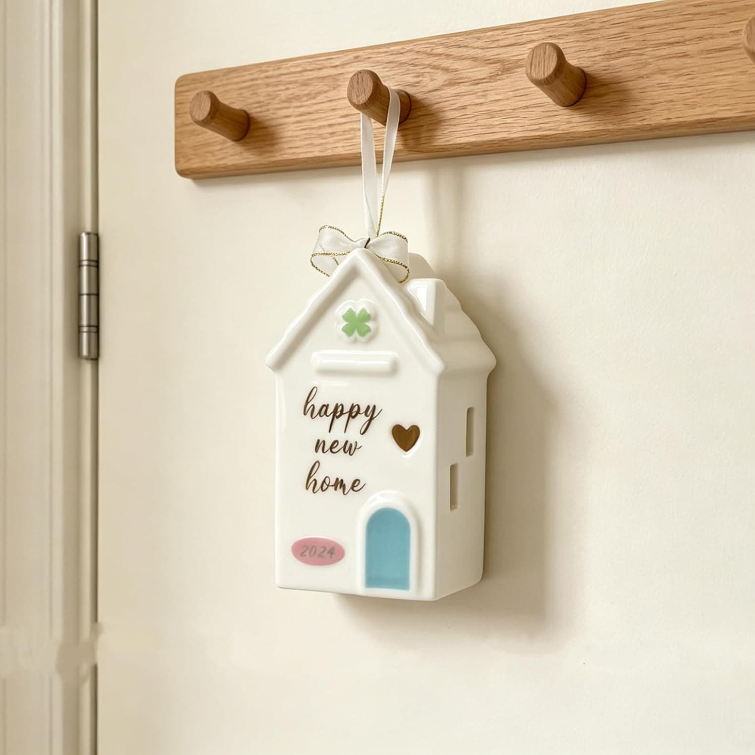 WANCHIY White Ceramic House Keepsake — image 1