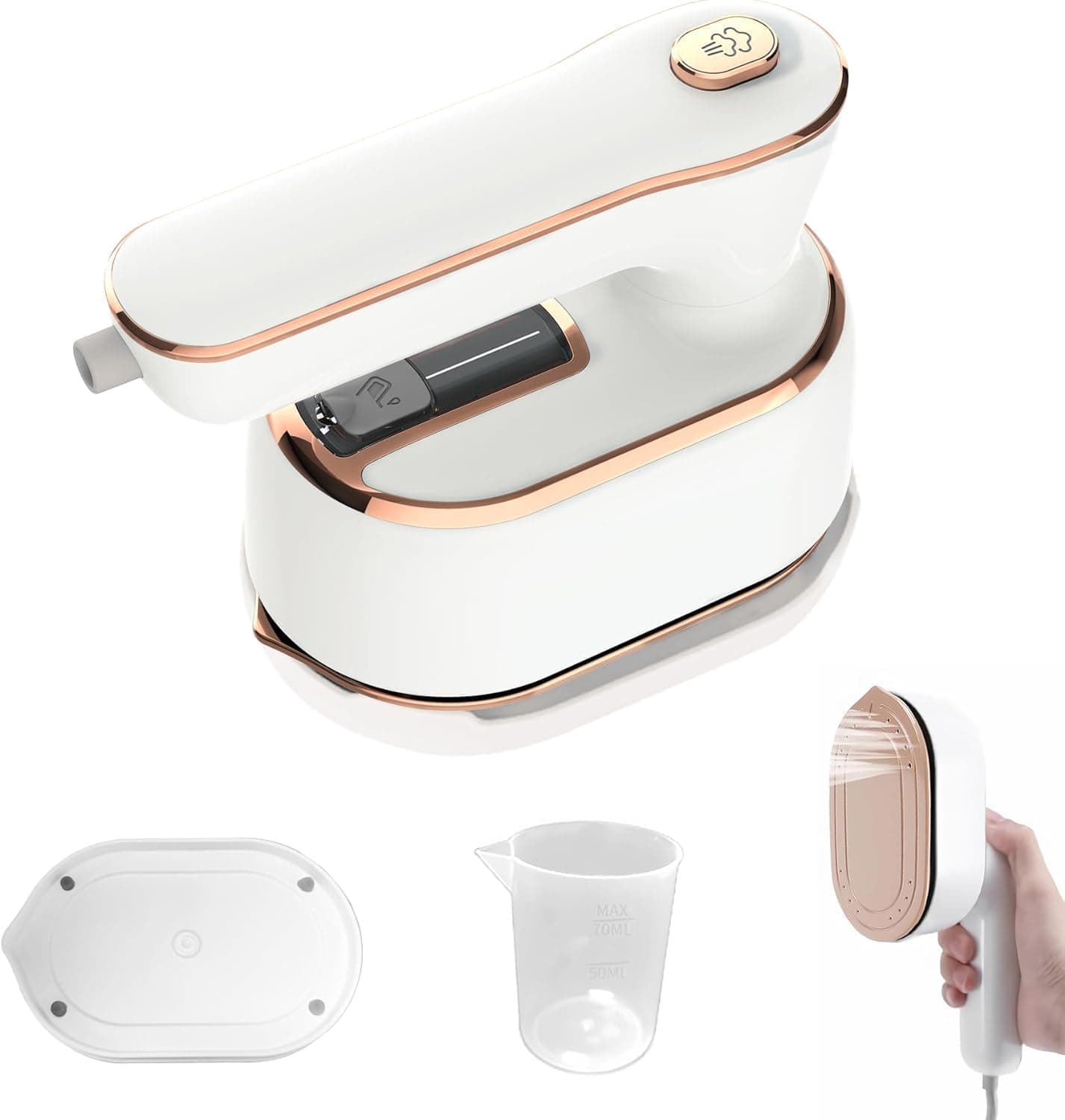 HFLYJPYW Mini Steam Iron for Clothes — image 1