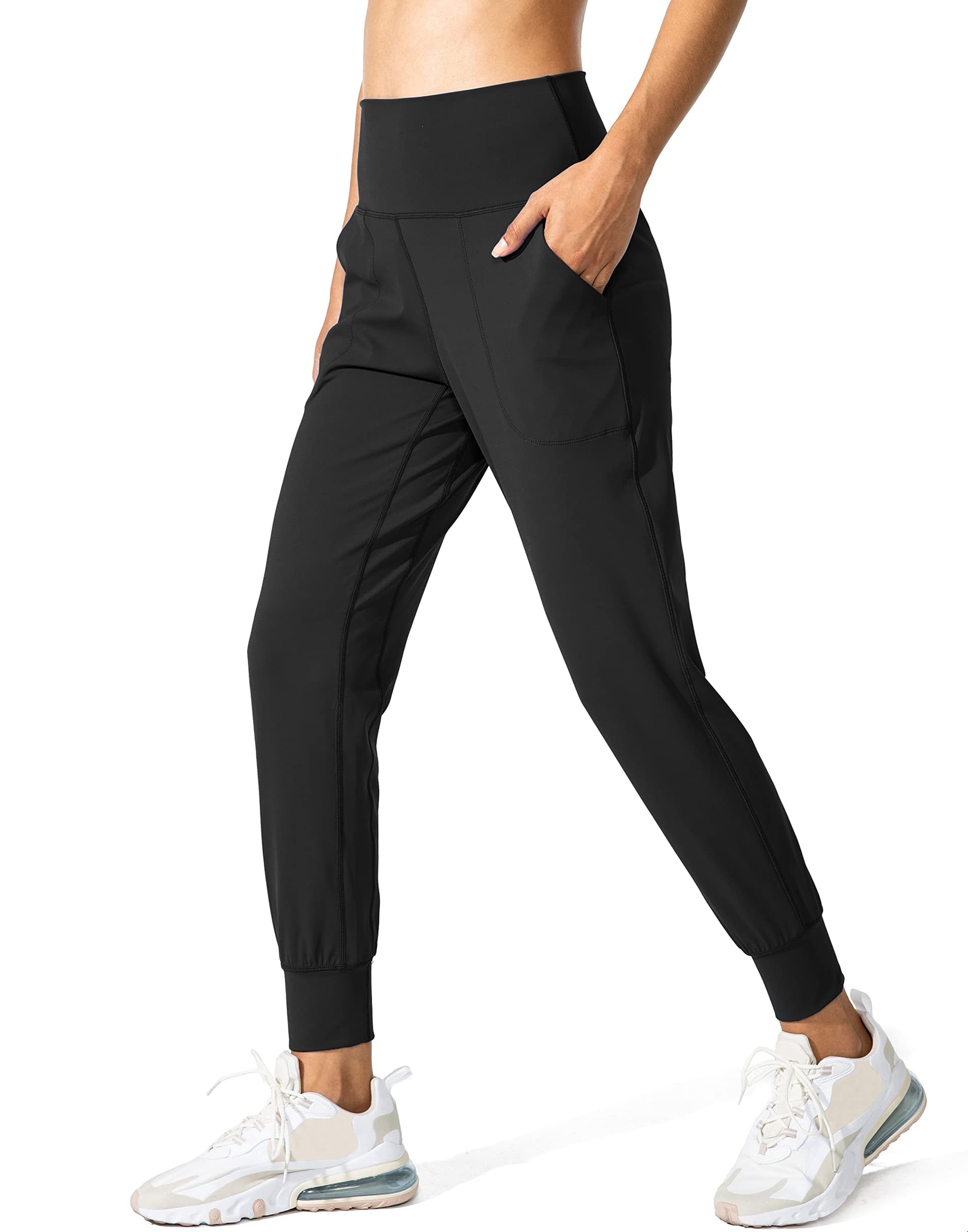 G Gradual Women's Joggers High Waisted Yoga Pants with Pockets Loose Leggings for Women Workout, Athletic, Lounge