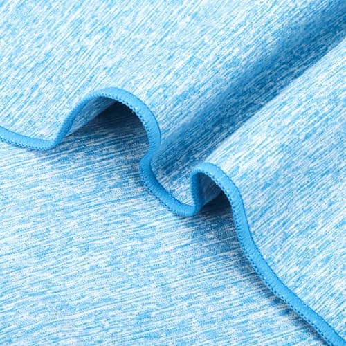 KISS QUEEN 6 Pack Sweat Towels for Men Women Working Out Lightweight Quick-Dry Microfiber Gym Towel for Running Fitness Yoga Tennis Riding Hiking Exercise Fishing(6 Pack(Blue)) view 5