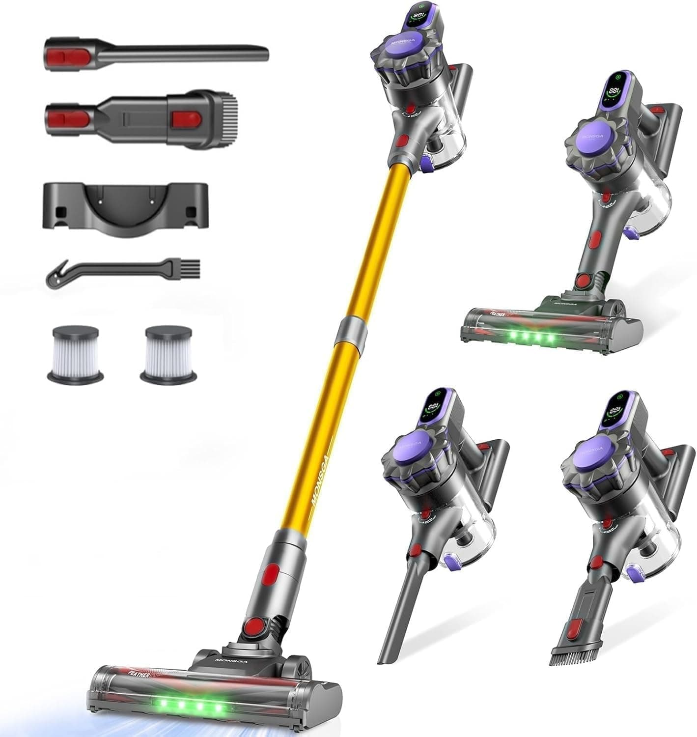 MONSGA Cordless Vacuum Cleaner