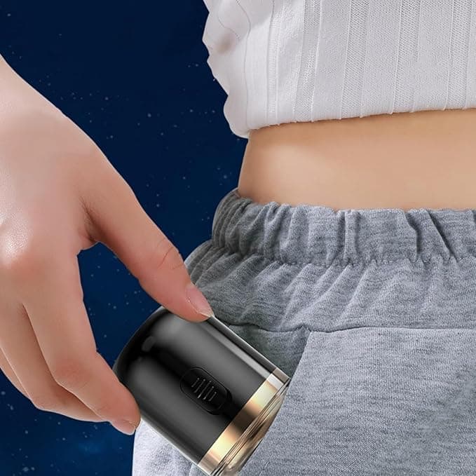 Mini Electric Travel Shaver for MenRechargeable Rotary Shaver WashablePocket Size Shaving Razor PortableClose Shave Beard Trimmer Wet & DryRotary Electrical Shave (White) view 3