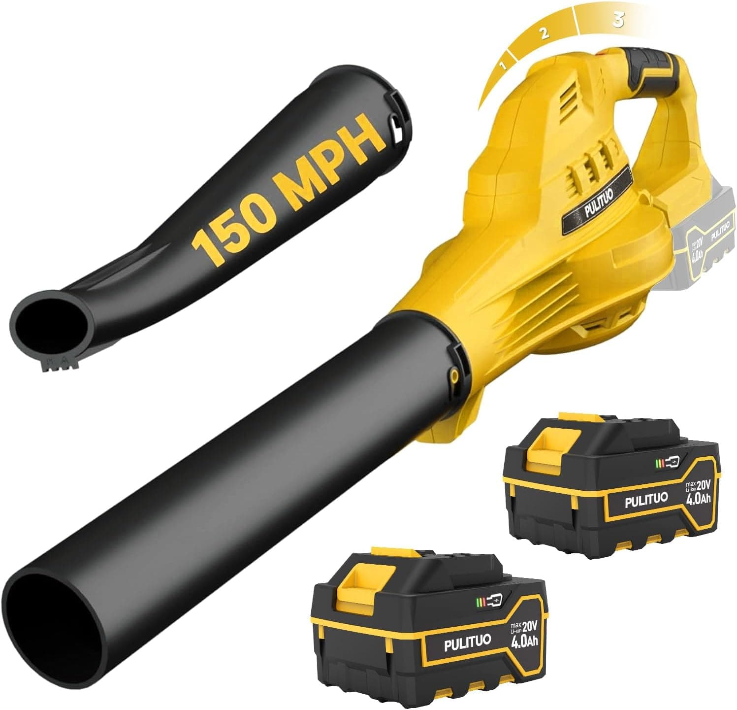 PULITUO Leaf Blower Cordless — image 1