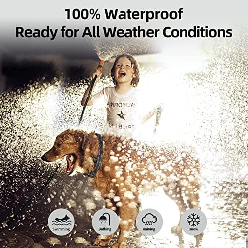 FAFAFROG Dog Bark Collar, Rechargeable Smart Collar, Anti Barking Training Collar with 5 Adjustable Sensitivity Beep Vibration, Bark Collar for Large Medium Small Dogs (Black) view 6