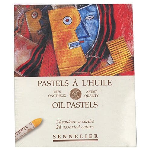SENNELIER Oil French Pastel for Professional Artists, Introductory Set of 24