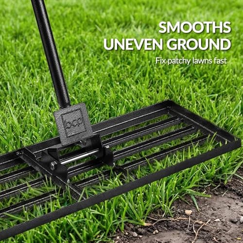 Best Choice Products Lawn Leveling Rake 30 x 10-Inch, Professional Grade Lawn Leveler Tool with 78-Inch Handle, Heavy-Duty Leveling Rake for Soil, Yard, Garden, Landscaping & Golf Course view 5