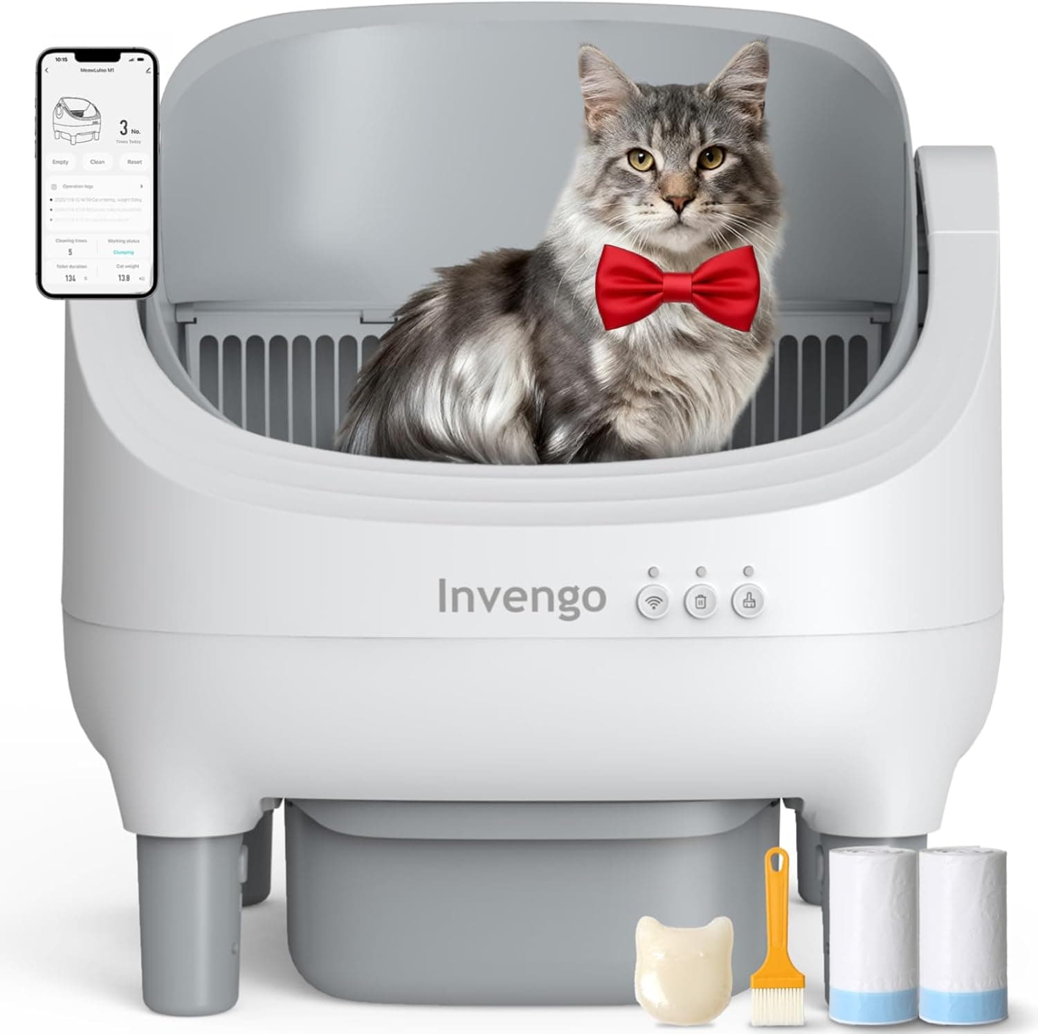 INVENGO Self Cleaning Litter Box