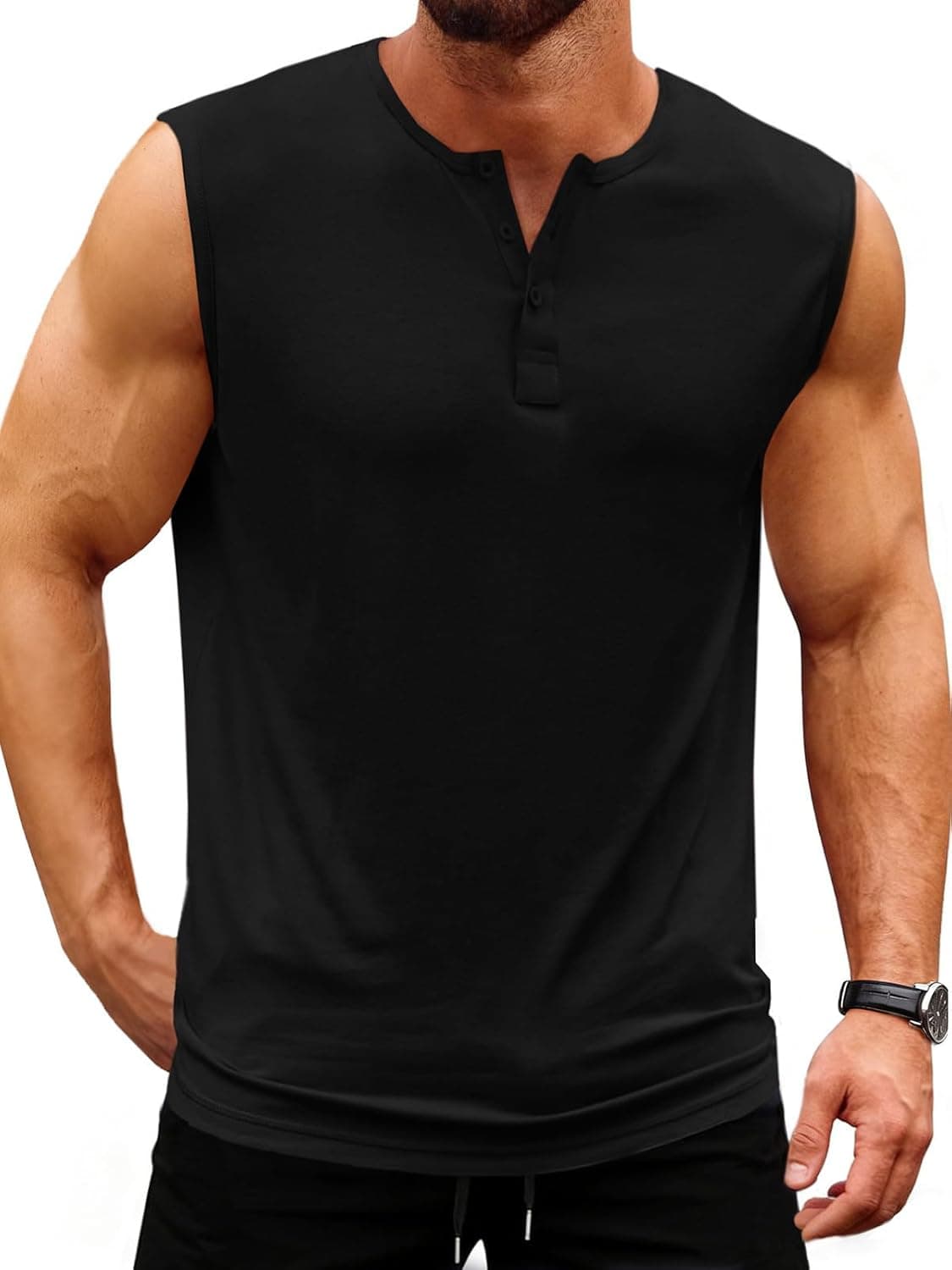 UNCLECAT Mens Tank Tops