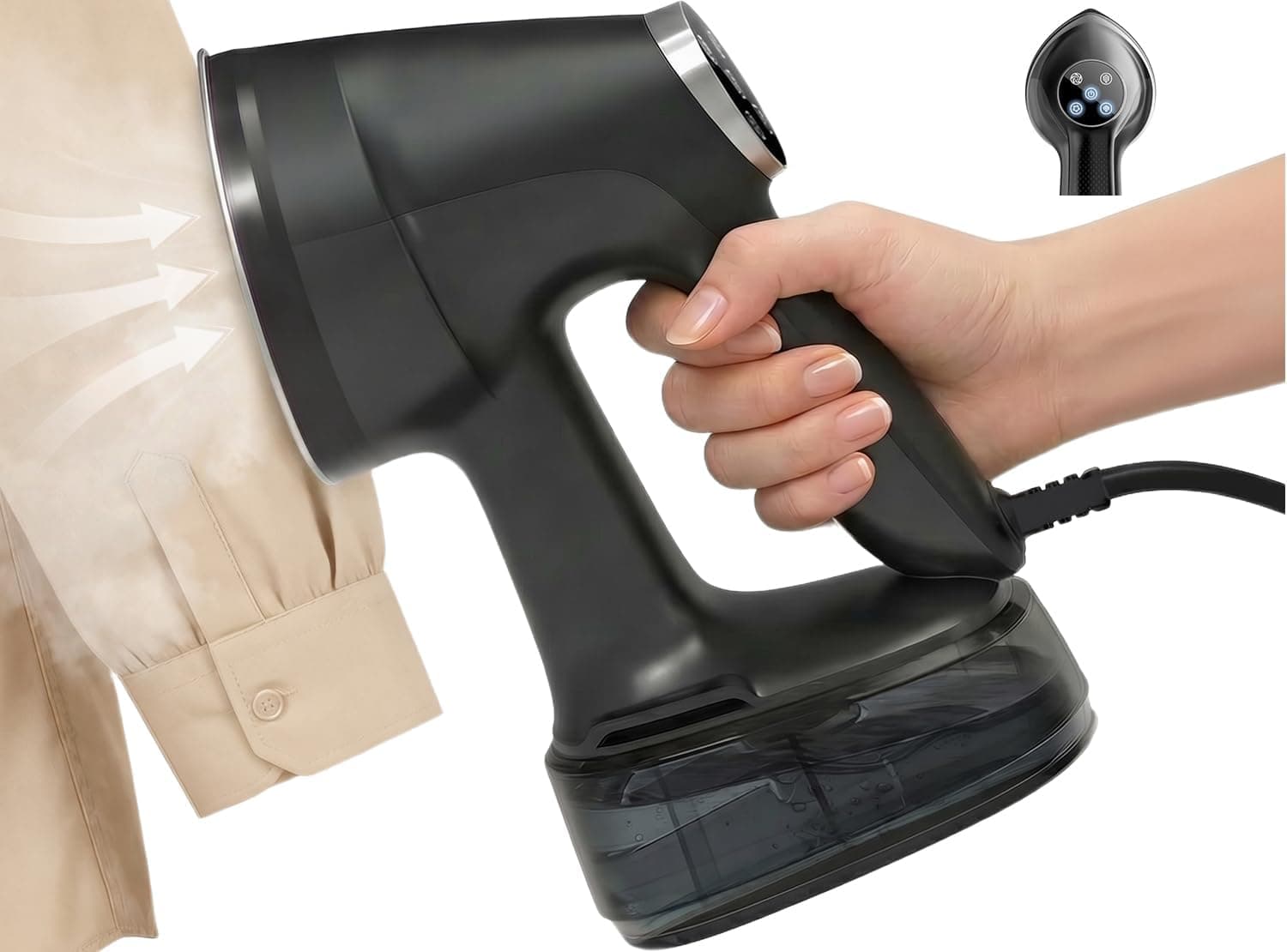 LUNAPURR Vacuum Garment Steamer