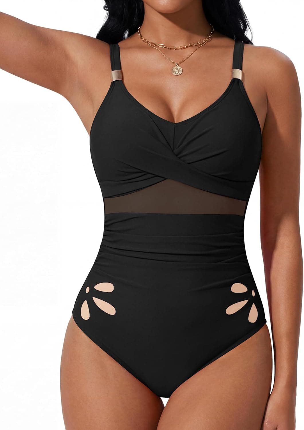 DRIDREO One Piece Swimsuit