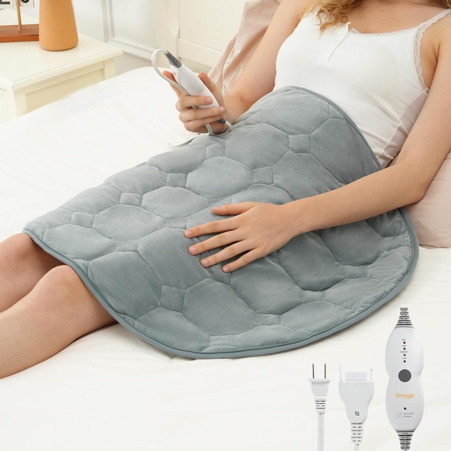 DREWIN Weighted Heating Pad