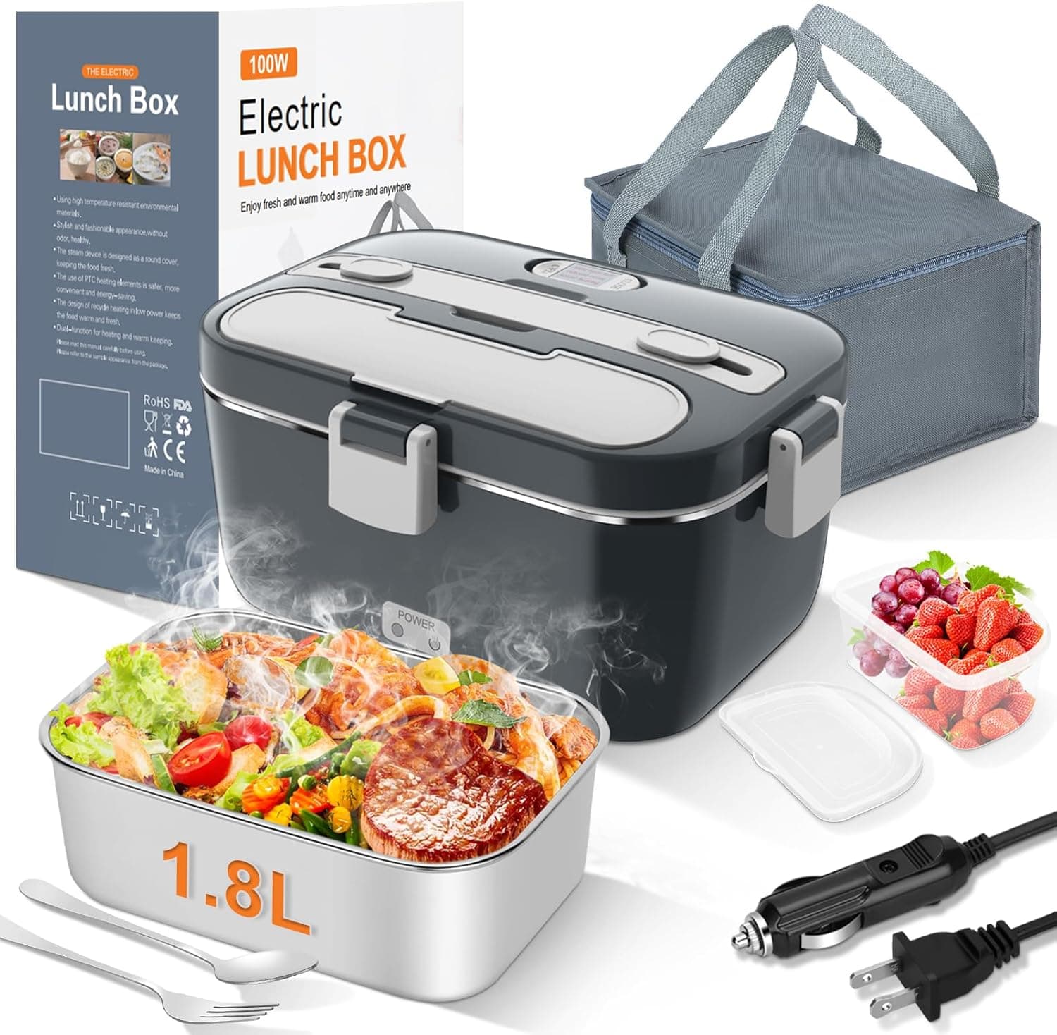 DUPASU 1.8L Electric Lunch Box