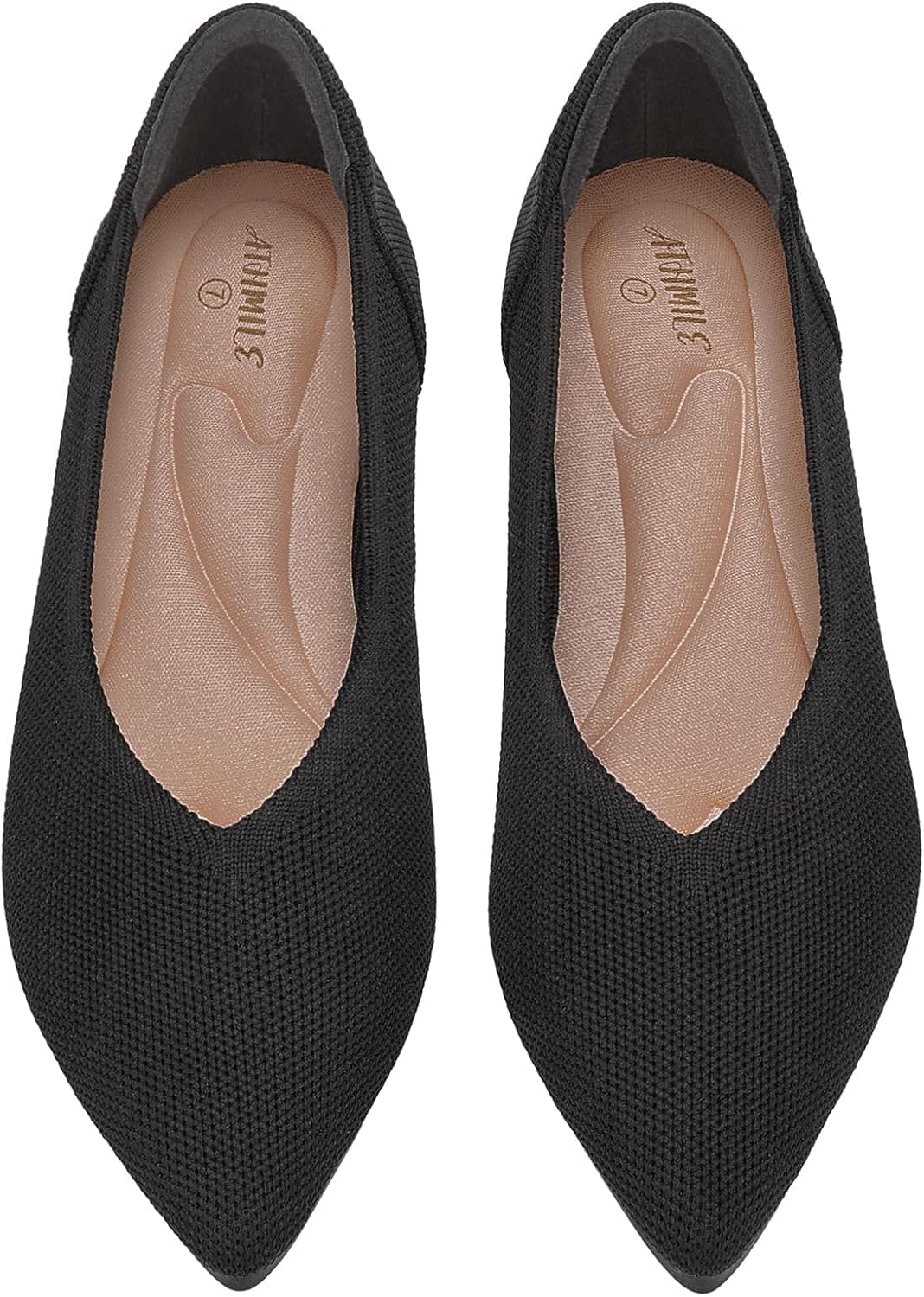 ATHMILE Pointed Toe Flats — image 1