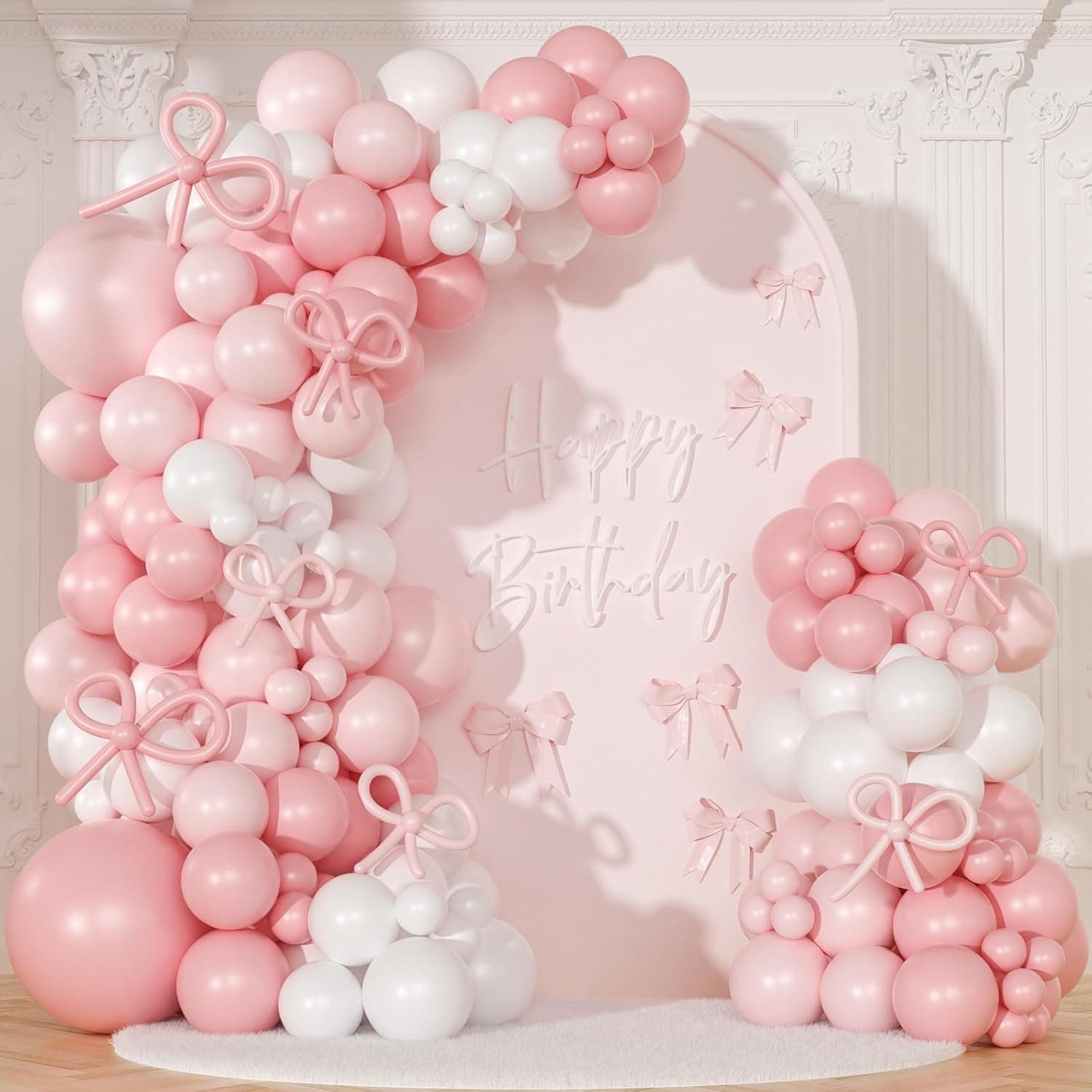 NUTTYBASH 145Pcs Balloon Garland Arch Kit