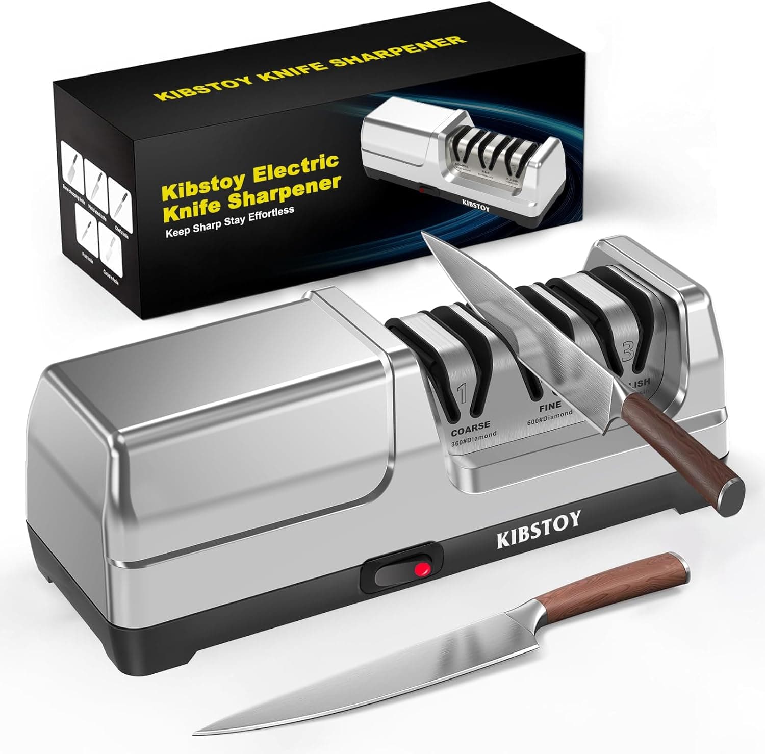 KIBSTOY Knife Sharpener Electric — image 1