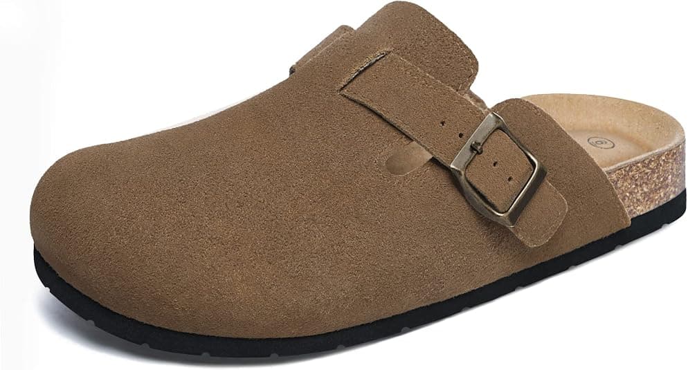 XIAKOLAKA Suede Clogs