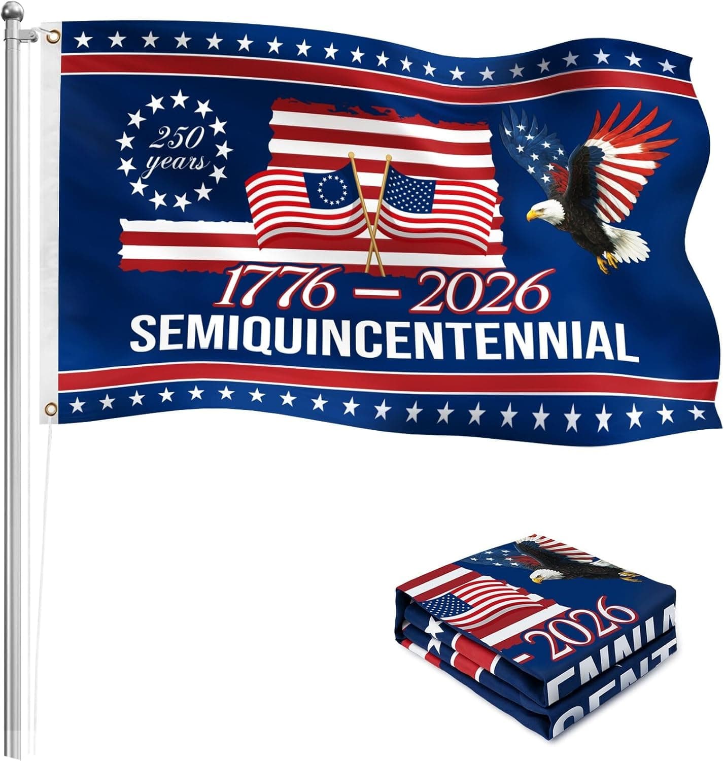 MYTHCLOUD 250th Anniversary Flag — image 1