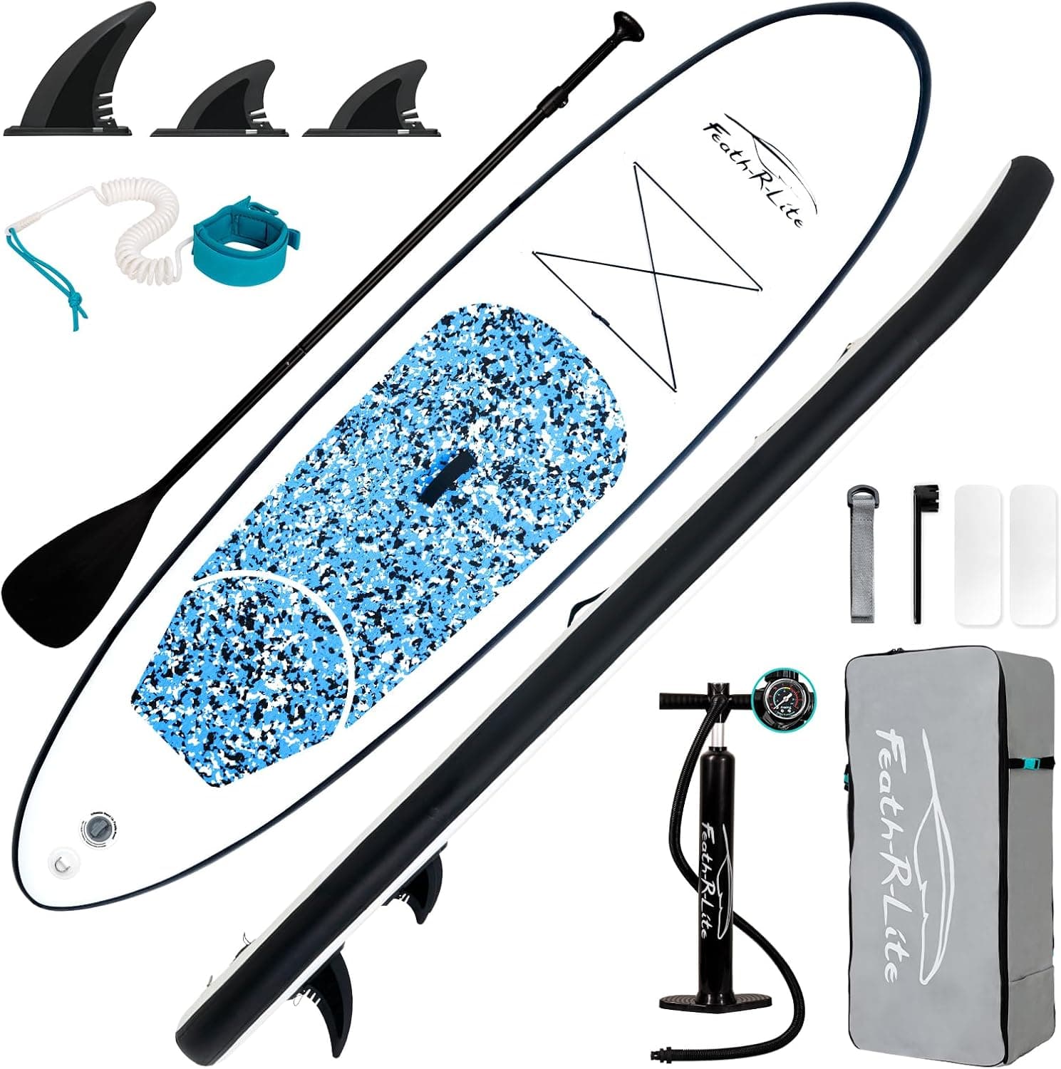 FEATH-R-LITE Inflatable Stand Up Paddle Board — image 1
