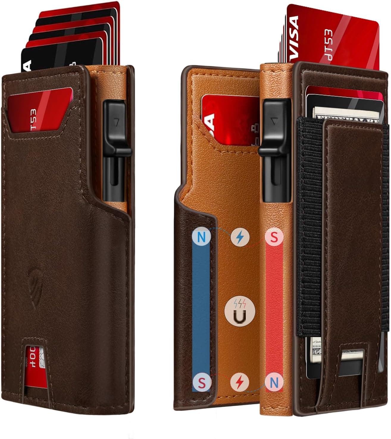 RUNBOX Wallet for Men 9-13 Cards