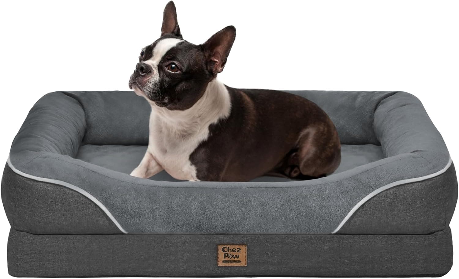 CHEZ PAW Large Orthopedic Dog Bed