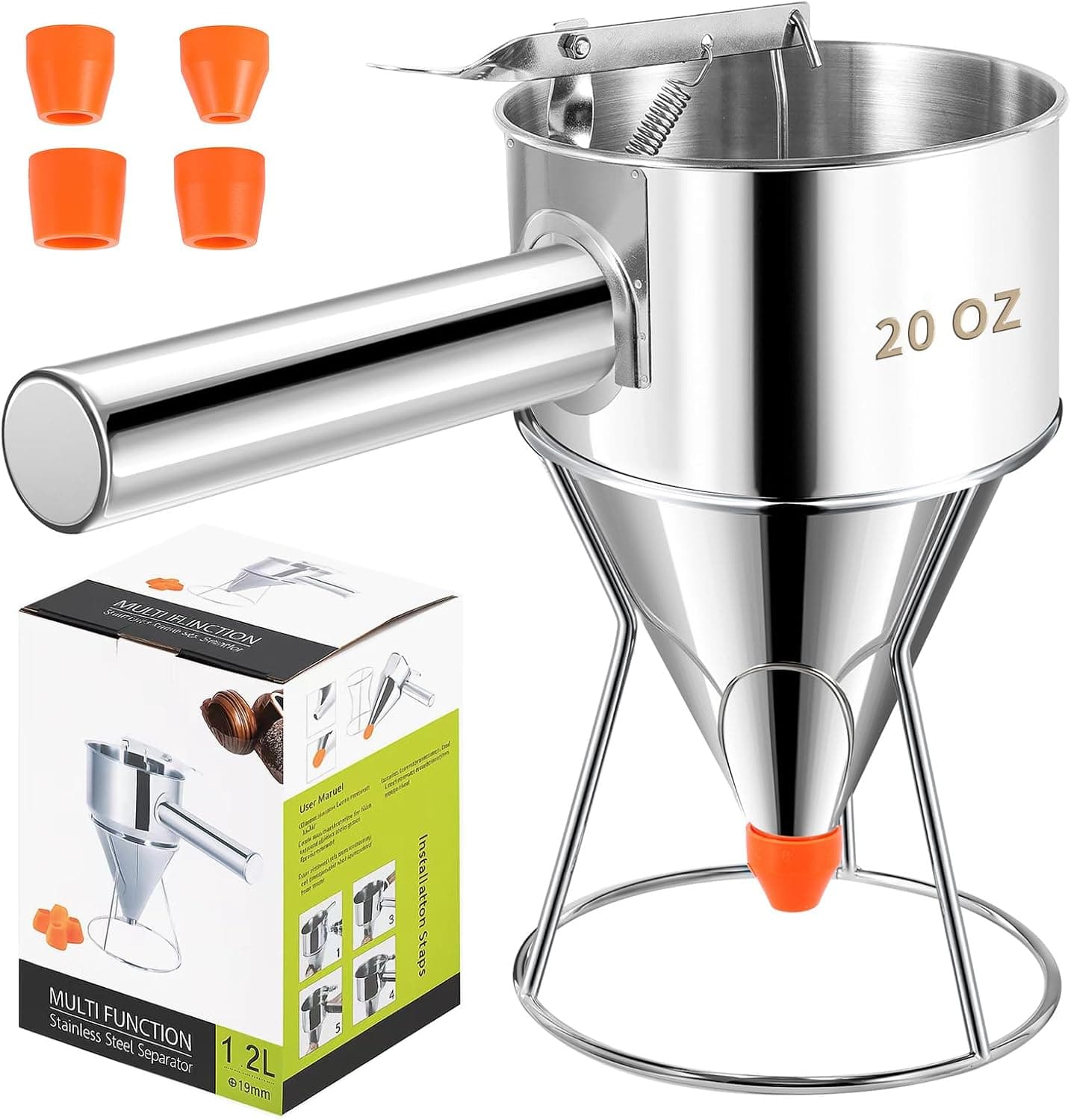 BABCARRIERY 20Oz Pancake Dispenser
