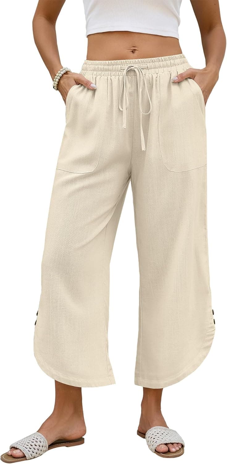 BSUBSEACH Cotton Linen Pants — image 1