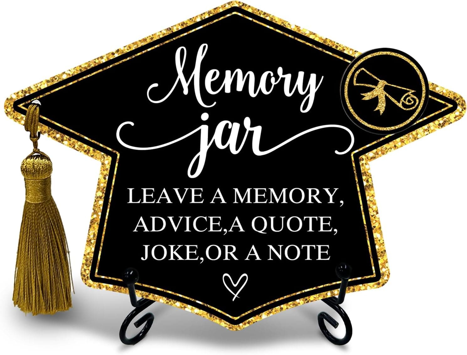 EBNED Grad Party Wooden Table Sign