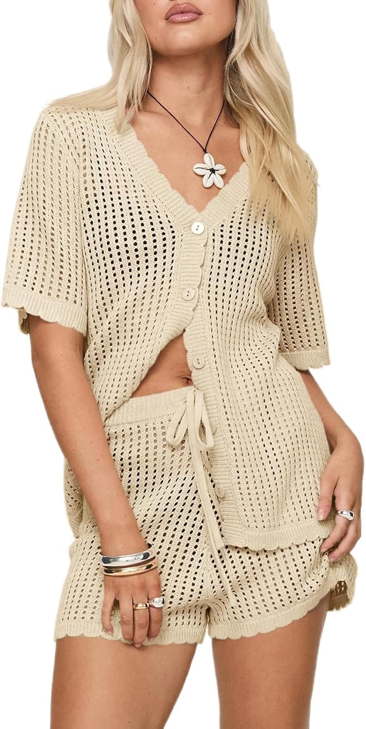SAODIMALLSU Womens Swimsuit Coverup Sets — image 1