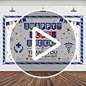 Wollmix Lab Week Decorations Banner - 70.8x43.3 Inch Thank You for All You Do Sign for Laboratory Workers, We Appreciate You Party Backdrop Decor Photography Supplies Photo Booth Background view 7