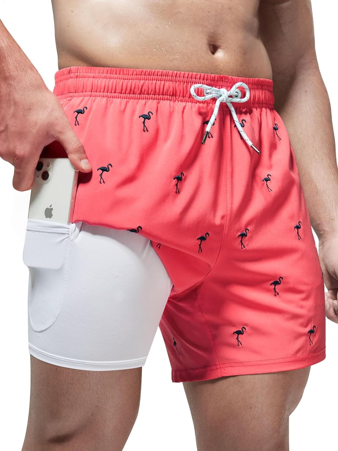 ARCWEG 2 In 1 Mens Swim Trunks