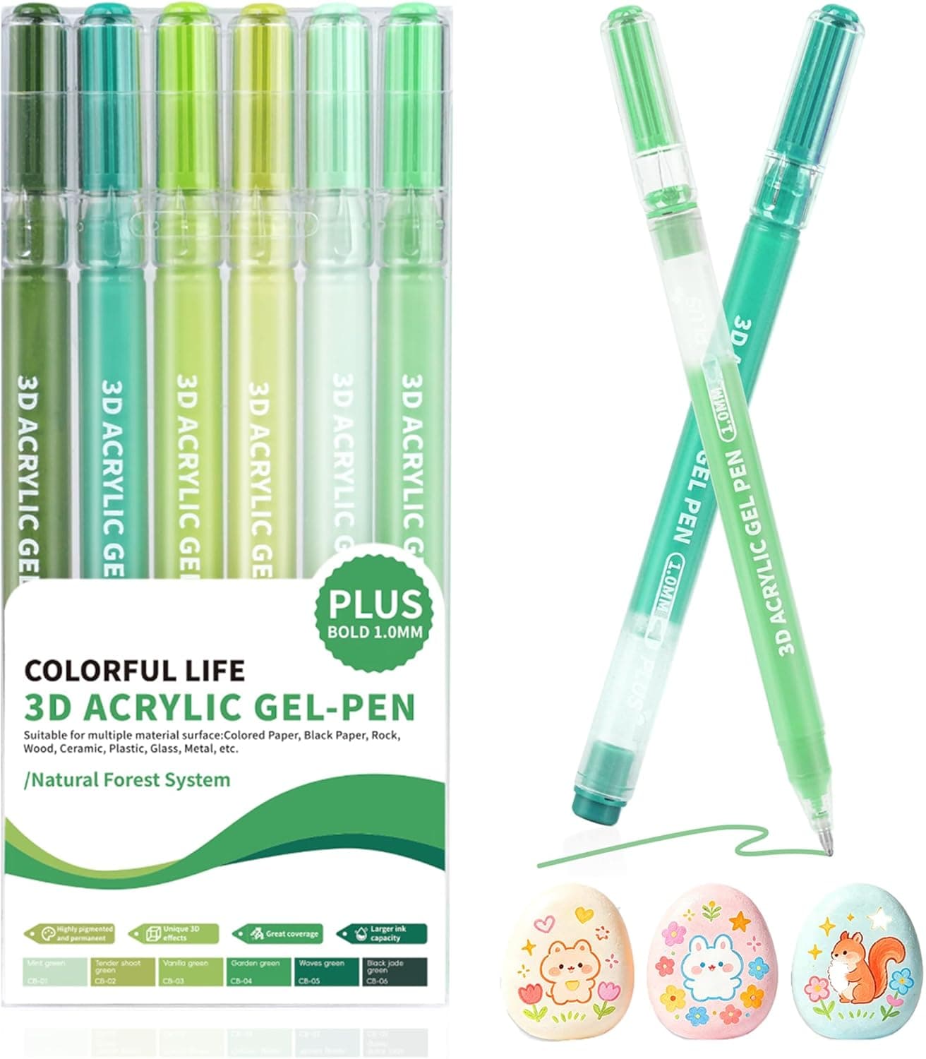 XMUSK Acrylic Gel Pens — image 1