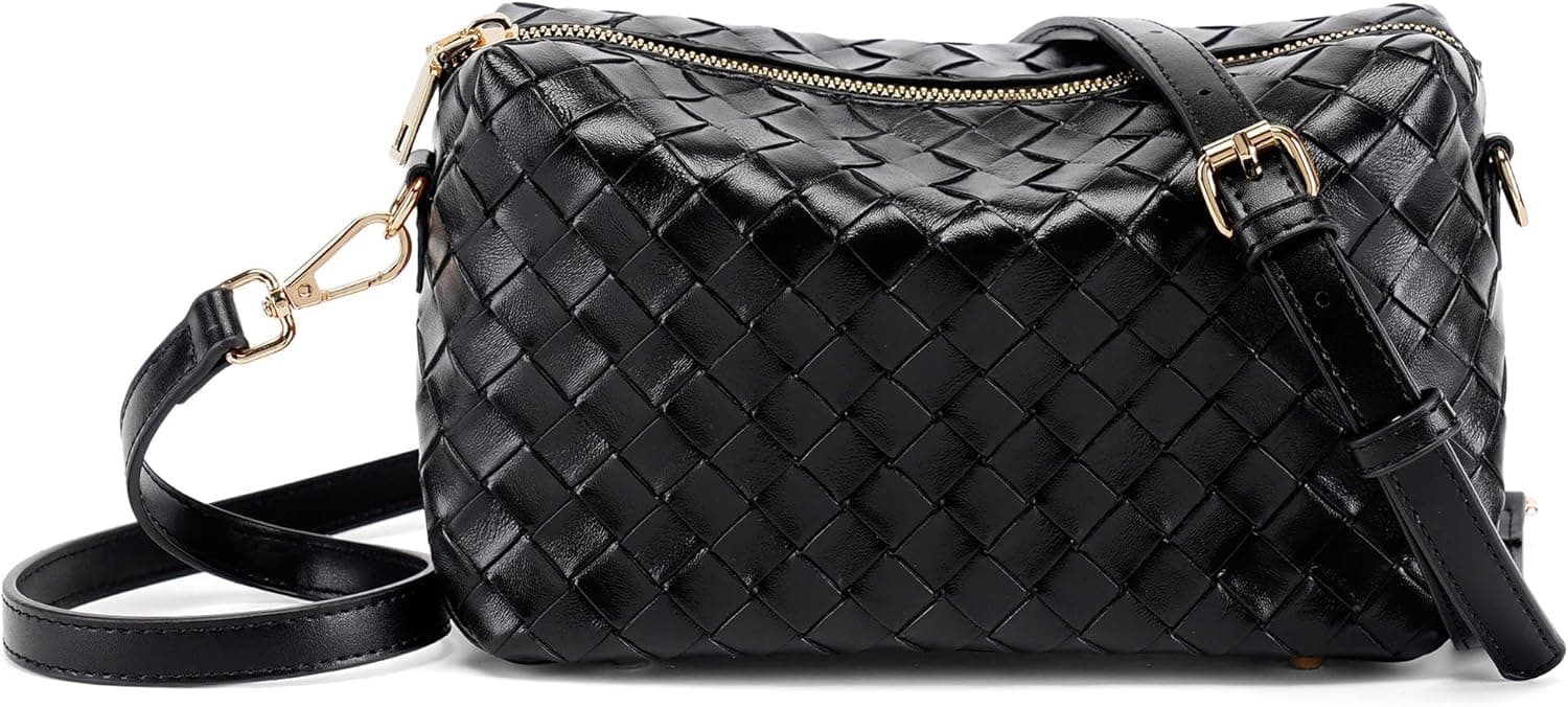 KISS SEA Woven Crossbody Bags