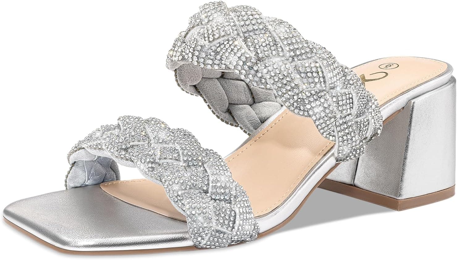 ATHLEFIT Braided Heeled Sandal