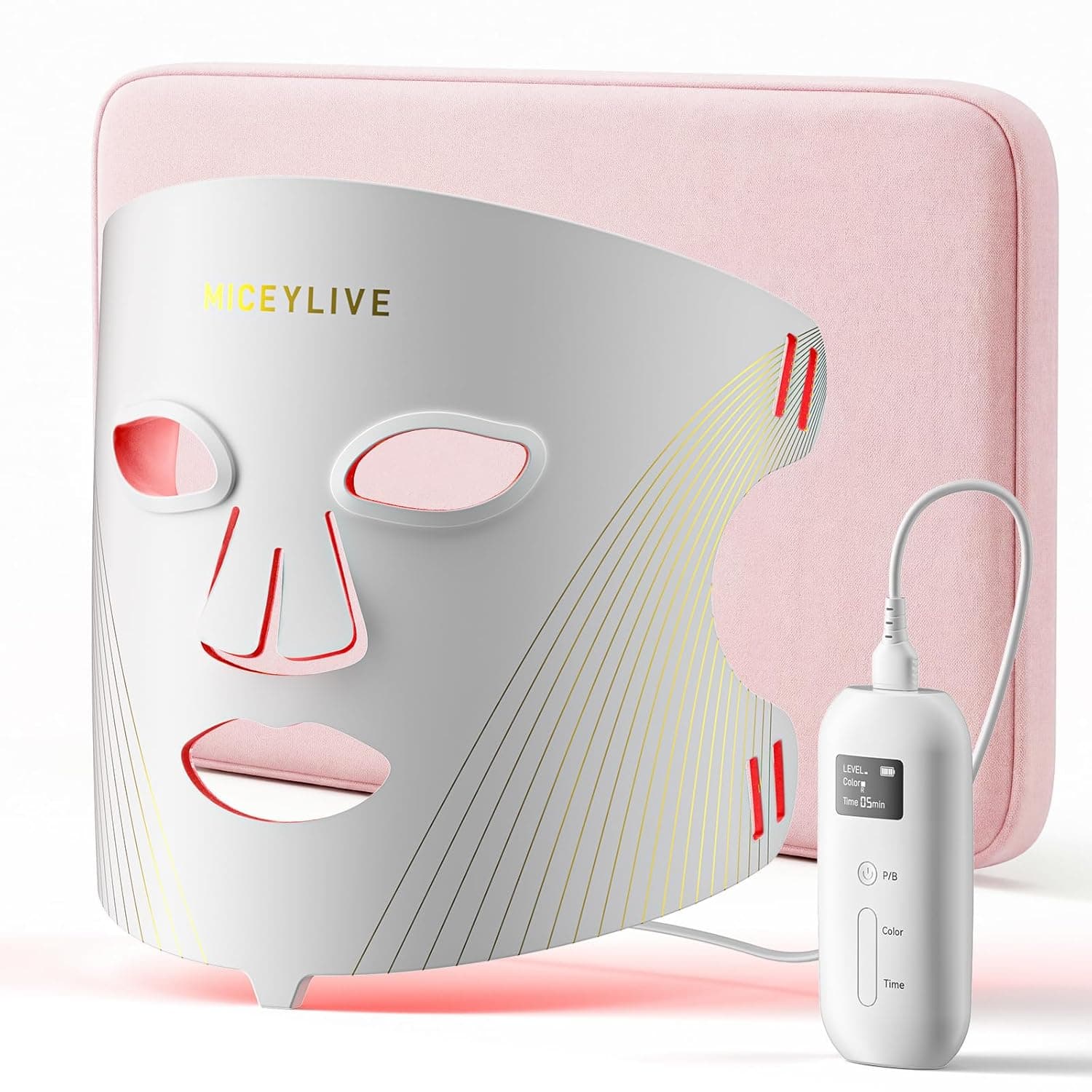 MICEYLIVE Red Light Therapy for Face Mask — image 1