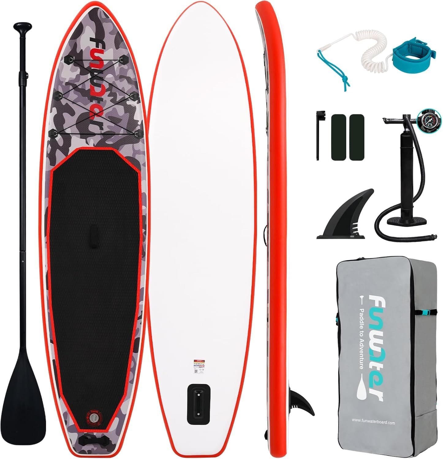 FUNWATER Inflatable Stand Up Paddle Board