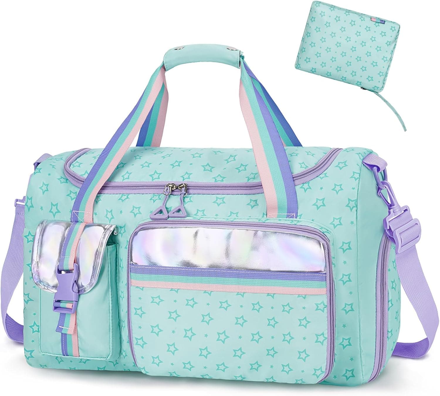 WOOMADA Kids Foldable Duffle Bag