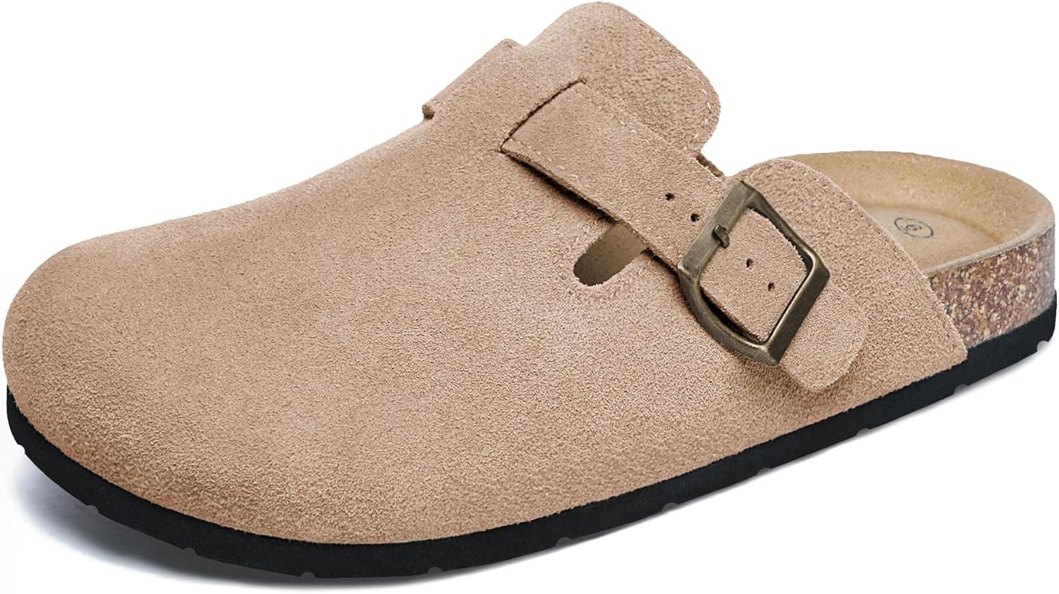 XIAKOLAKA Womens Suede Clogs Slippers — image 1