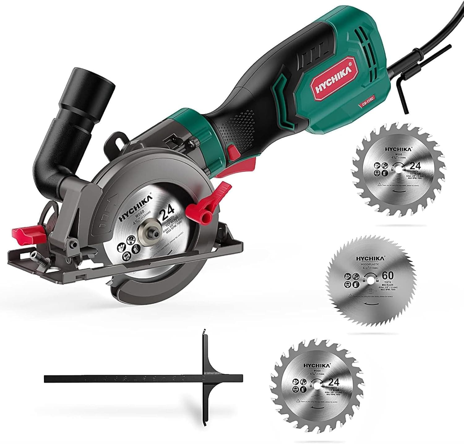 HYCHIKA BETTER TOOLS FOR BETTER LIFE Mini Circular Saw