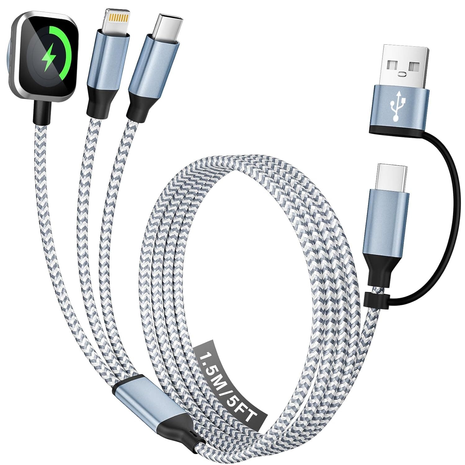 MPATIBY 3 in 2 Charging Cable 5FT — image 1