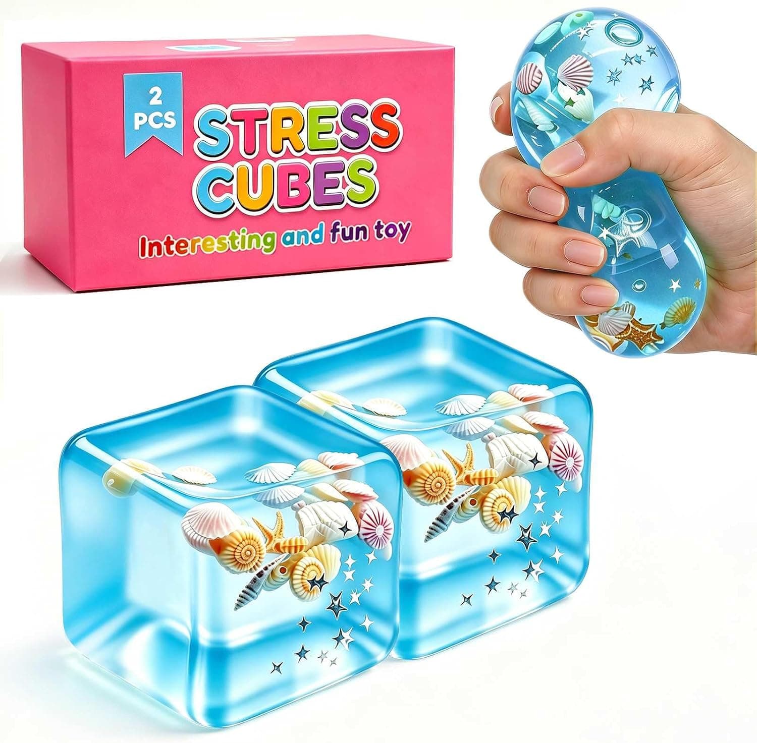 AGMJFN 2 Pack Stress Relief Fidget Toy