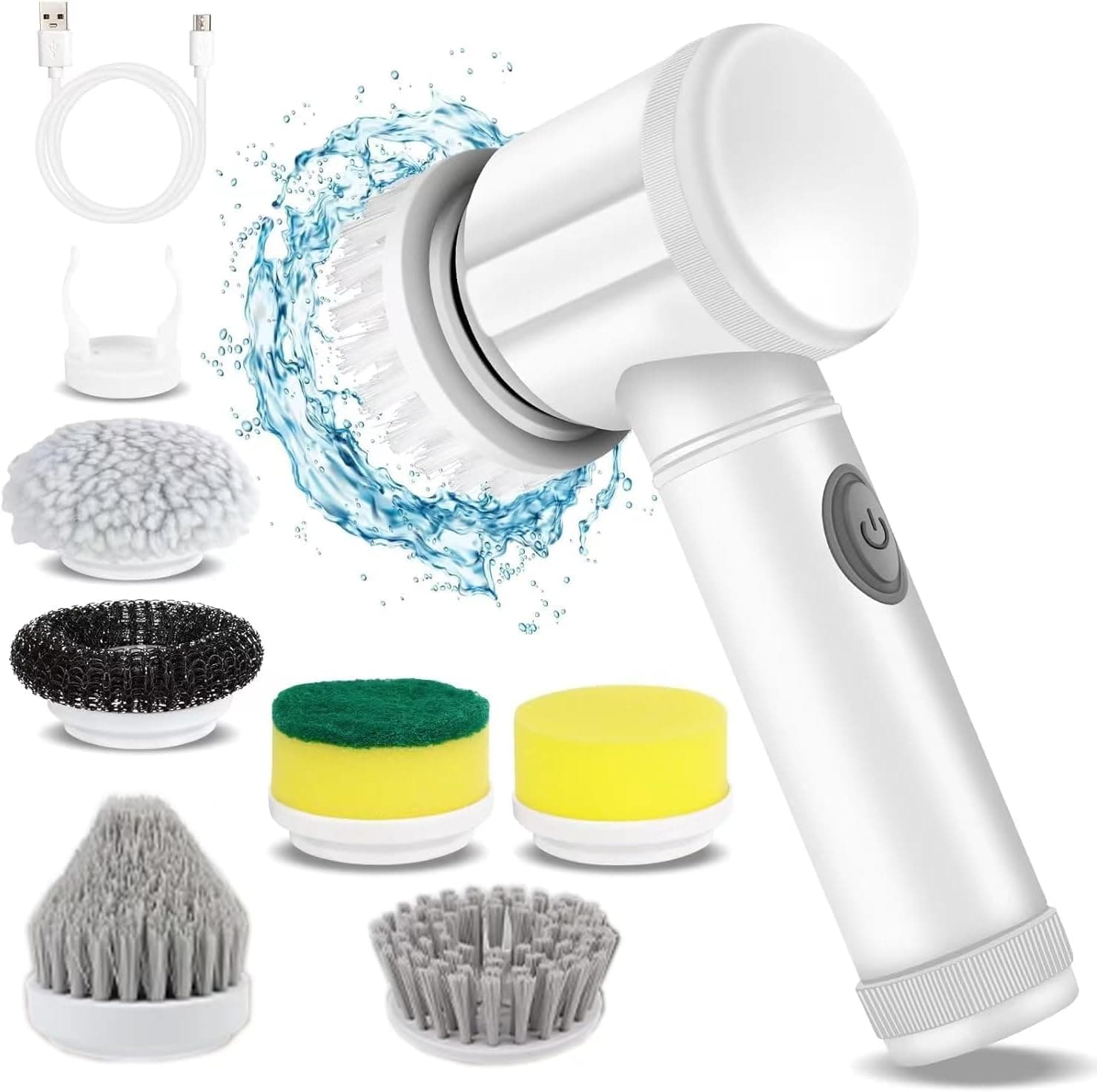 HFLYJPYW Electric Spin Scrubber