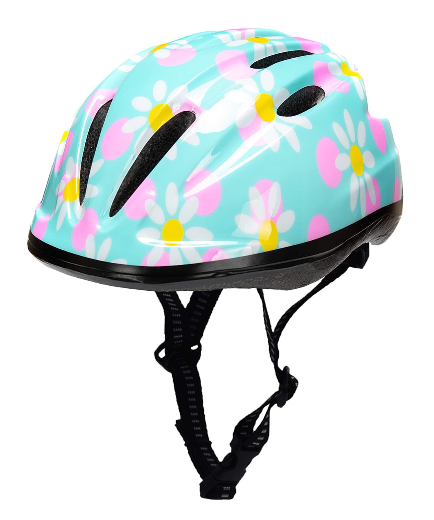 Girl Bike Helmet, Pink, Ages 3-10 Years Adjustable, Multi-Sport