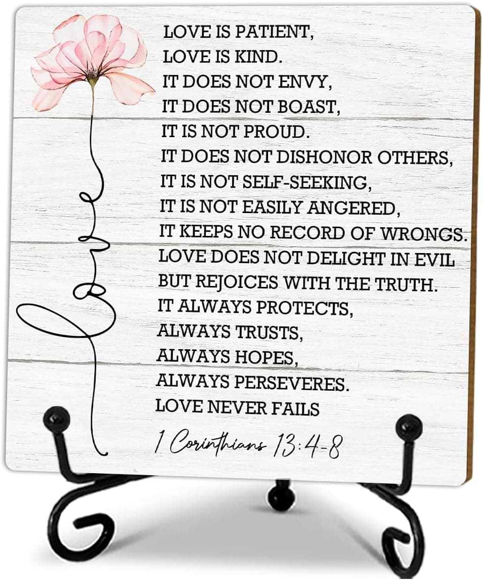 IKFRGN Religious Wood Sign