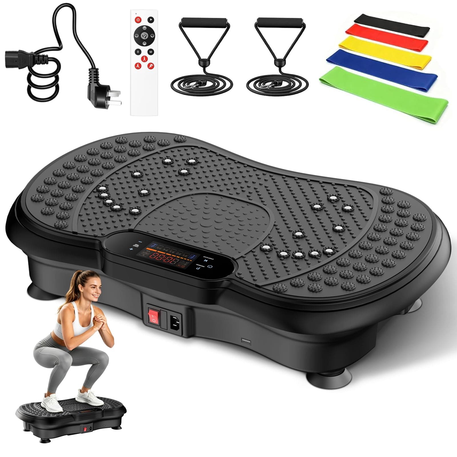 Vibrating Plate for Lymphatic Drainage Suitable for Aged 35-54 Weight Loss